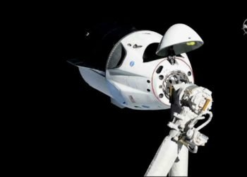 SpaceX Dragon Capsule Docks at the International Space Station