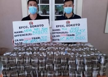 EFCC Arrested Two Chinese for Offering N100m Bribe to EFCC Top Officer