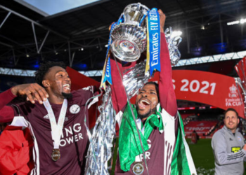 Ndidi, Iheanacho Join Bookmakers in Leicester’s Historic FA Cup Win