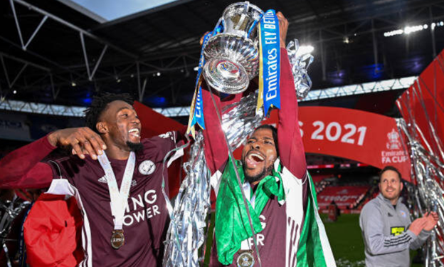 Ndidi, Iheanacho Join Bookmakers in Leicester’s Historic FA Cup Win