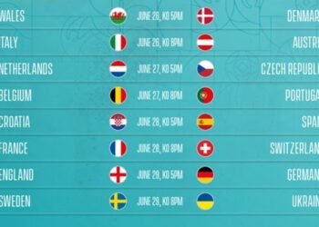 Euro 2020 – Knockout Phase Fixtures till the Final