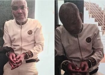 Nnamdi Kanu appears in court, remanded in DSS custody