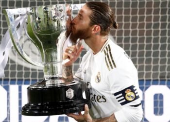 Sergio Ramos Leaves Santiago Bernabeu with 22 Trophies