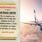 NAAPE Decorates Air Peace with Gold Standard Safety Award