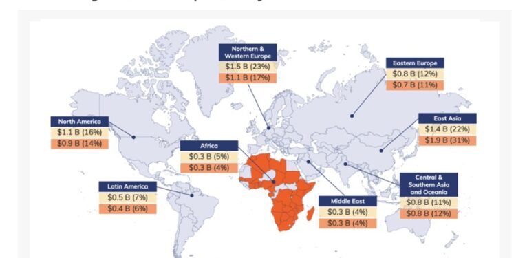 Africa’s Cryptocurrency Grows by 1200%, Nigeria among Global Crypto Adoption Top 10