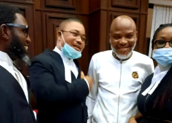 Nnamdi Kanu pleads not guilty, case adjourned