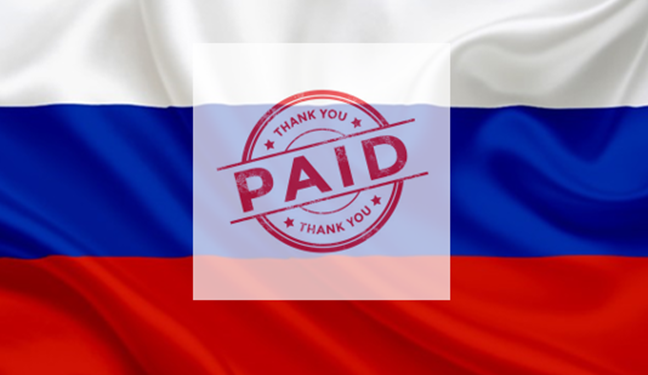 Default averted! Russian Eurobond holders receive coupon payment in US$