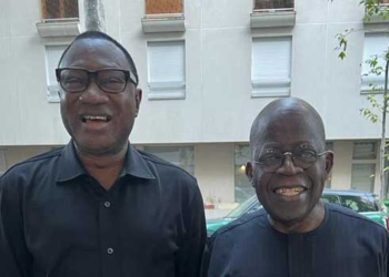 2023: Otedola visits Tinubu, prays he becomes Nigeria’s president