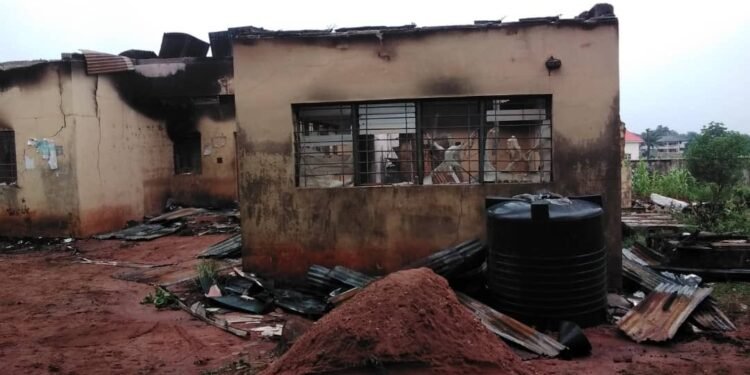 Arsonists burn down INEC office in Enugu State