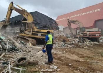 Persons trapped as three-storey building collapses in Abuja