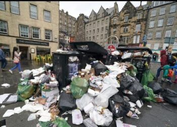 UK’s Edinburgh turning into a “Third World” Garbage Infested City
