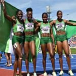 Nigeria's Women quartet led by Tobi Amusan win Gold in 4x100m relay, sets African Record