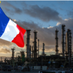 Refinery + French flag