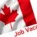 Canada includes 400,000 more job vacancies for immigrants to apply