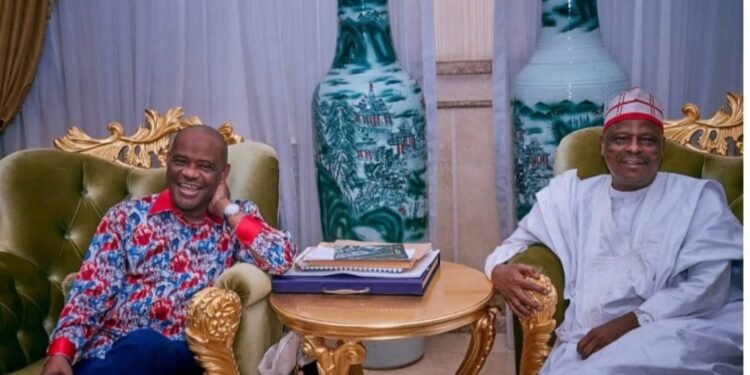 Wike receives Kwankwaso for project inauguration