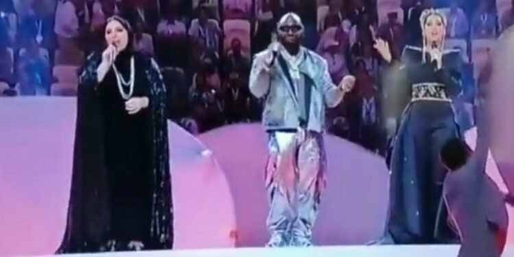 #VIDEO: Davido performs at Qatar 2022 World Cup closing ceremony