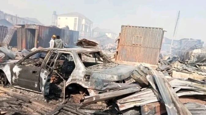Properties worth millions of Naira burnt to ashes in Owerri