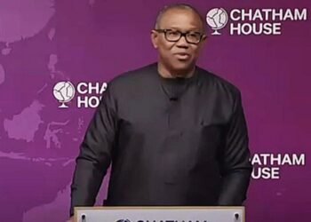 Chatham House: Over 60,000 watch Peter Obi speak, promises to address sources of agitation, insecurity