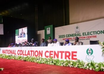 Agents of LP, PDP and others Stage Walkout from  2023 Presidential Election results Collation