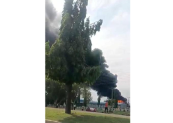 Fire guts Nigerian Air Force base in Abuja