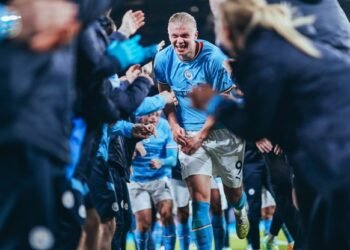 Erling Haaland breaks English Premier League goal scoring record