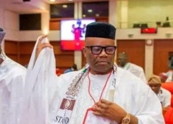 Godswill Akpabio elected and sworn in as Senate President