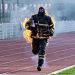 VIDEO: Man breaks World Record for longest distance run while on fire without Oxygen