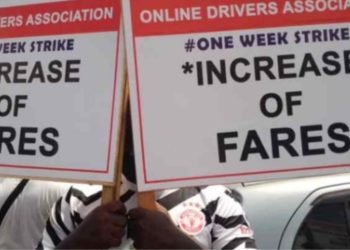 Bolt, Uber drivers, others begin nationwide strike, demand 200% increment in fares