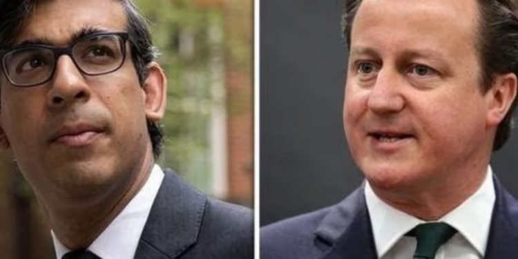 British PM Sunak brings back David Cameron