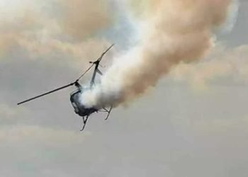 Nigerian Air Force Helicopter crash-lands in Port Harcourt