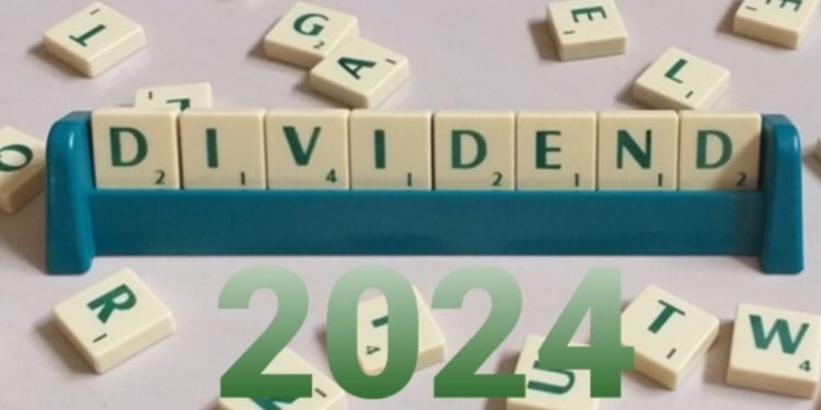 List of Dividends announced in 2024, qualification and payment dates