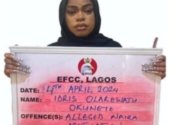 EFCC confirms arrests of Bobrisky for currency mutilation, naira abuse