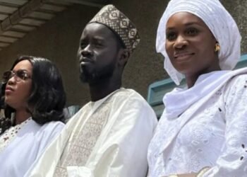 The two wives of Senegals new president, Marie Khone, Absa