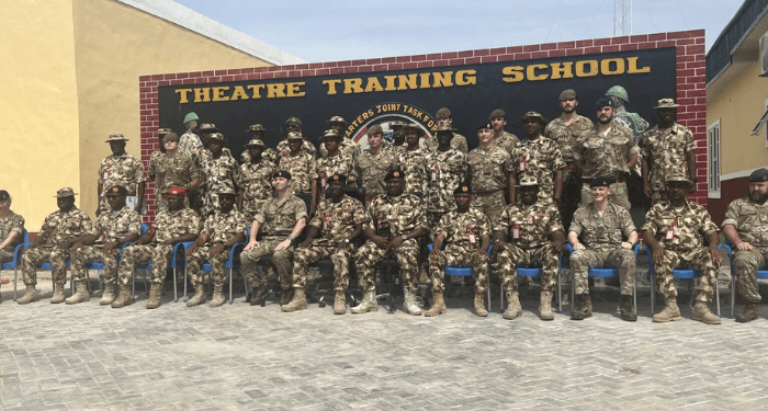 UK donates (IEDs) to ‘Operation Hadin Kai Theatre in Maiduguri