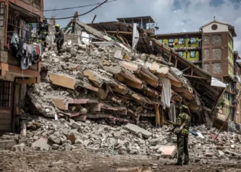 One dead, many injured as building collapse in River state