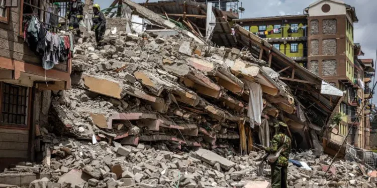 One dead, many injured as building collapse in River state