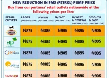 Dangote Refinery reduces petrol price by N15 nationwide